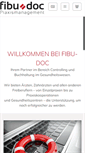 Mobile Screenshot of fibu-doc.de